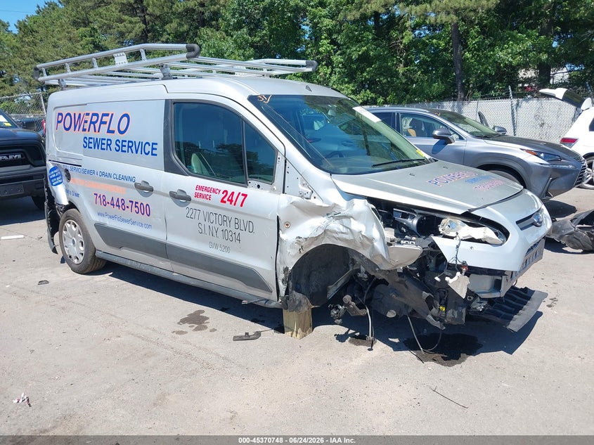2018 Ford Transit VIN NM0LS7E70J1365034 IAAI salvage auction — SIDE, Mv-907A (New York), sold $1,300 on 2026-07-28 (photo 1)