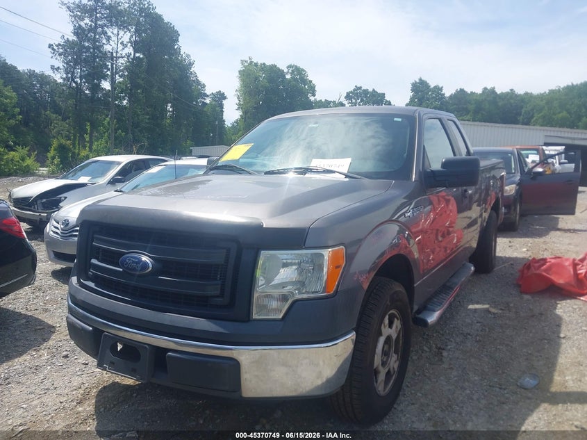 2014 Ford F-150 VIN 1FTEX1CM7EFB40895 IAAI salvage auction — SIDE, Salvage (Georgia), sold $1,800 on 2026-07-11 (photo 2)