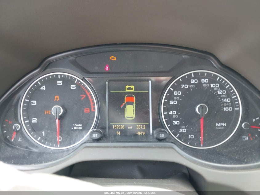 2014 Audi Q5 VIN WA1LFAFP6EA063184 IAAI salvage auction — NORMAL WEAR, Clear (Washington), sold $1,000 on 2026-07-29 (photo 7)