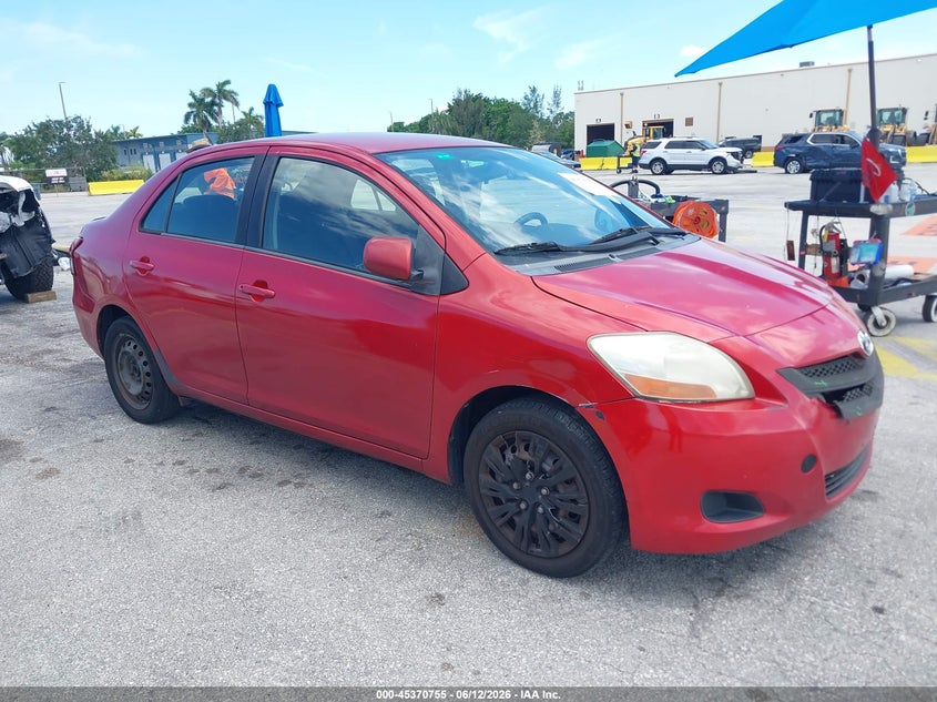 2008 Toyota Yaris VIN JTDBT903181248522 IAAI salvage auction — FRONT END, Rebuildable (Florida), sold $1,025 on 2026-07-09 (photo 1)