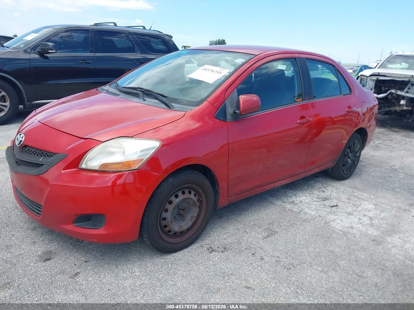 2008 Toyota Yaris VIN JTDBT903181248522 IAAI salvage auction — FRONT END, Rebuildable (Florida), sold $1,025 on 2026-07-09 (photo 2)