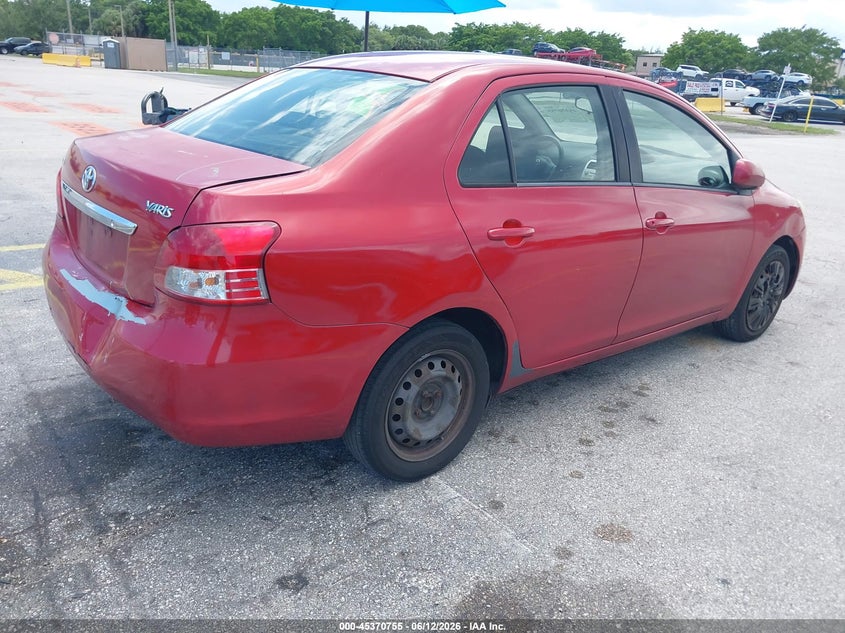 2008 Toyota Yaris VIN JTDBT903181248522 IAAI salvage auction — FRONT END, Rebuildable (Florida), sold $1,025 on 2026-07-09 (photo 4)