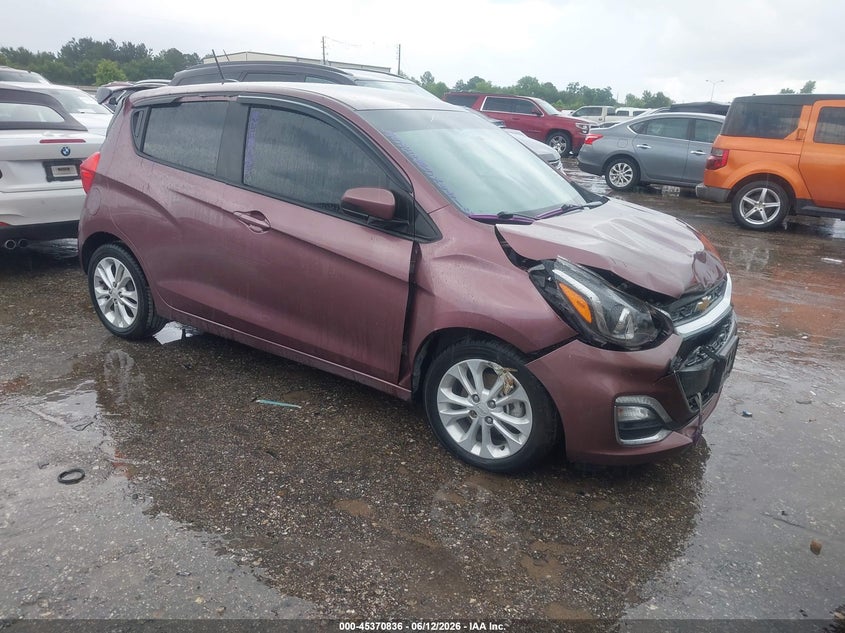 2019 Chevrolet Spark VIN KL8CD6SA4KC706781 IAAI salvage auction — NORMAL WEAR, Original (Texas), sold $900 on 2026-07-15 (photo 1)