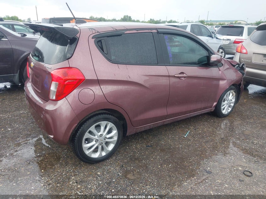 2019 Chevrolet Spark VIN KL8CD6SA4KC706781 IAAI salvage auction — NORMAL WEAR, Original (Texas), sold $900 on 2026-07-15 (photo 4)
