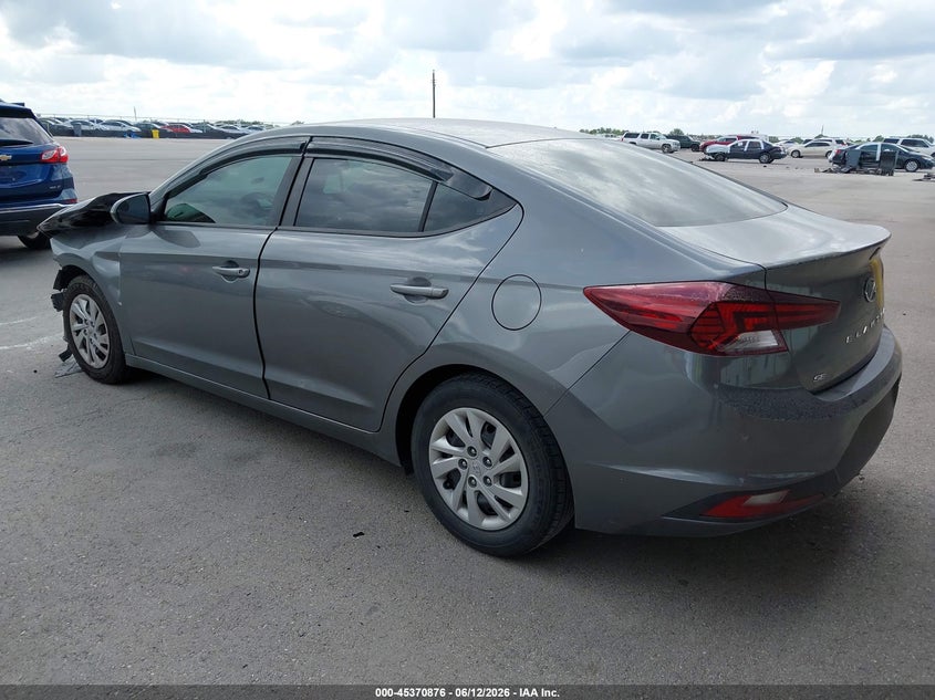 2019 Hyundai Elantra VIN 5NPD74LF6KH486131 IAAI salvage auction — FRONT END, Salvage Title, sold $1,250 on 2026-07-23 (photo 3)