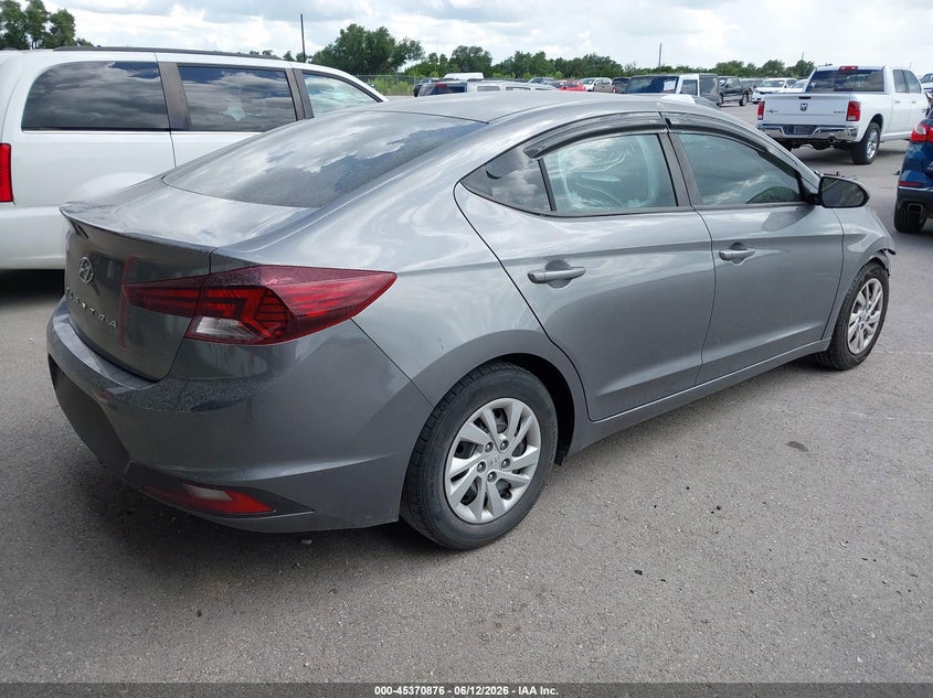2019 Hyundai Elantra VIN 5NPD74LF6KH486131 IAAI salvage auction — FRONT END, Salvage Title, sold $1,250 on 2026-07-23 (photo 4)