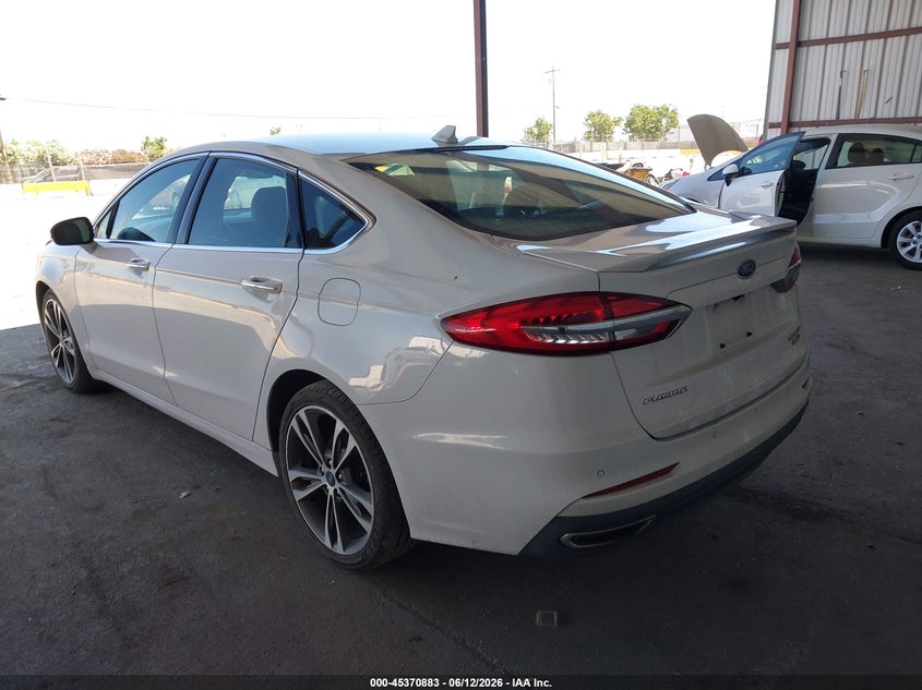2020 Ford Fusion VIN 3FA6P0D90LR131356 IAAI salvage auction — FRONT END, Salvage (California), sold $1,750 on 2026-07-09 (photo 3)
