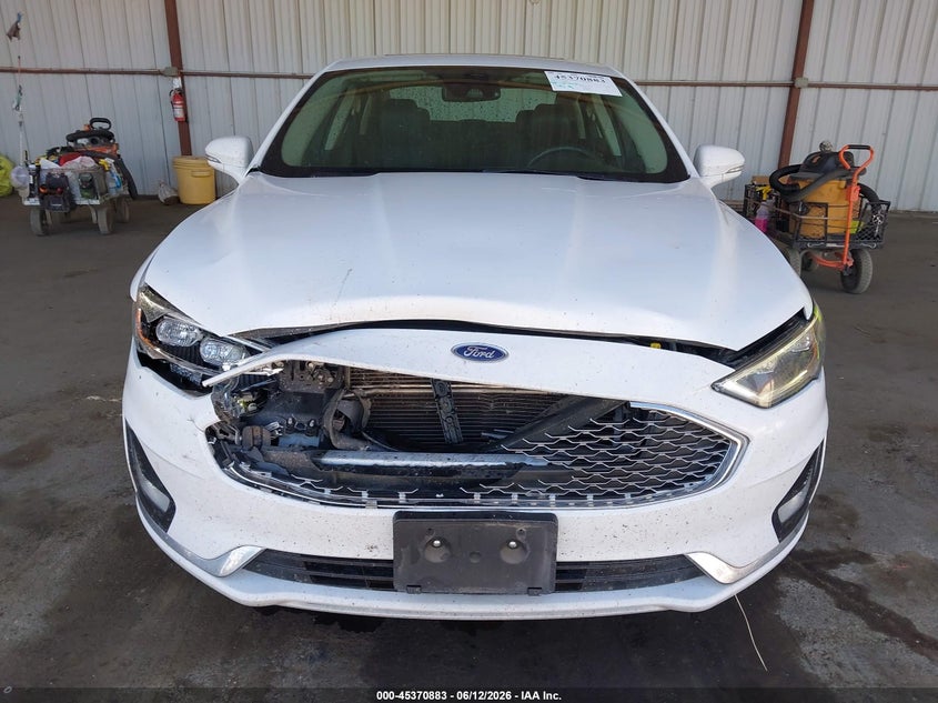 2020 Ford Fusion VIN 3FA6P0D90LR131356 IAAI salvage auction — FRONT END, Salvage (California), sold $1,750 on 2026-07-09 (photo 6)