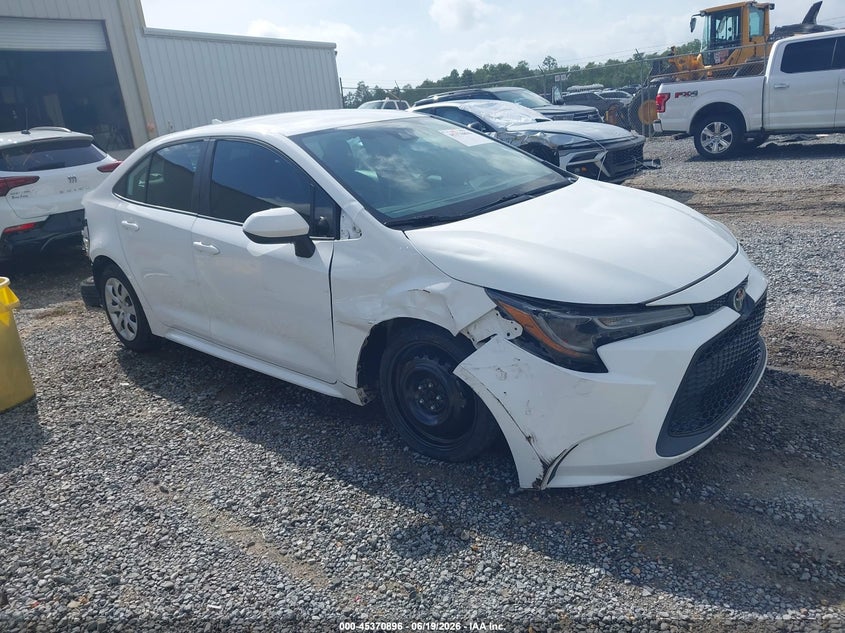2020 Toyota Corolla VIN 5YFEPRAE0LP007346 IAAI salvage auction — SIDE, Salvage (Mississippi), sold $3,050 on 2026-07-17 (photo 1)