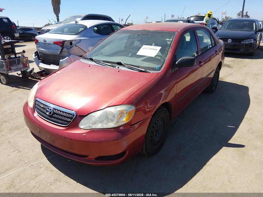 2007 Toyota Corolla VIN JTDBR32E470115915 IAAI salvage auction — NORMAL WEAR, Clear - Dealer Only (California), sold $550 on 2026-07-08 (photo 2)