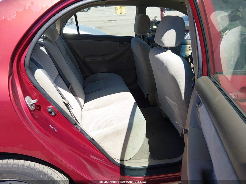 2007 Toyota Corolla VIN JTDBR32E470115915 IAAI salvage auction — NORMAL WEAR, Clear - Dealer Only (California), sold $550 on 2026-07-08 (photo 8)