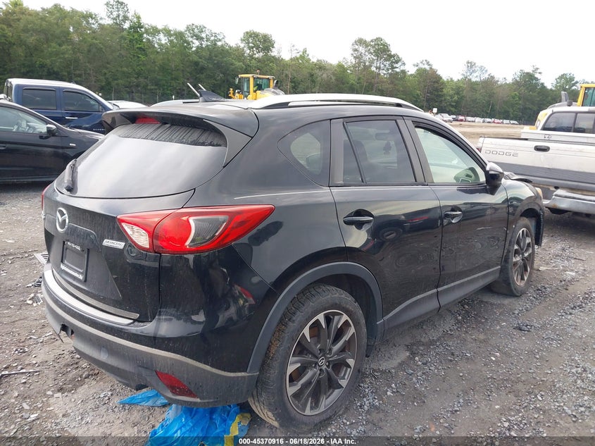 2016 Mazda Cx-5 VIN JM3KE2DY2G0665411 IAAI salvage auction — NORMAL WEAR, Clear (South Carolina), sold $2,950 on 2026-07-28 (photo 4)