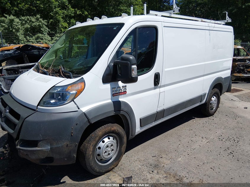 2018 Ram Promaster city VIN 3C6TRVAG2JE155354 IAAI salvage auction — ENGINE DAMAGE, Salvage (Connecticut), sold $900 on 2026-08-15 (photo 2)