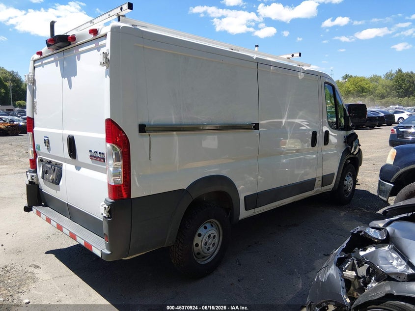 2018 Ram Promaster city VIN 3C6TRVAG2JE155354 IAAI salvage auction — ENGINE DAMAGE, Salvage (Connecticut), sold $900 on 2026-08-15 (photo 4)