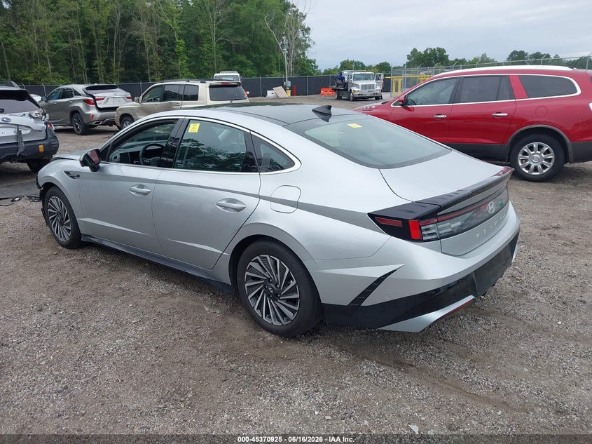 2024 Hyundai Sonata VIN KMHL54JJ1RA089898 IAAI salvage auction — FRONT END, Clear (South Carolina), sold $9,200 on 2026-07-29 (photo 3)
