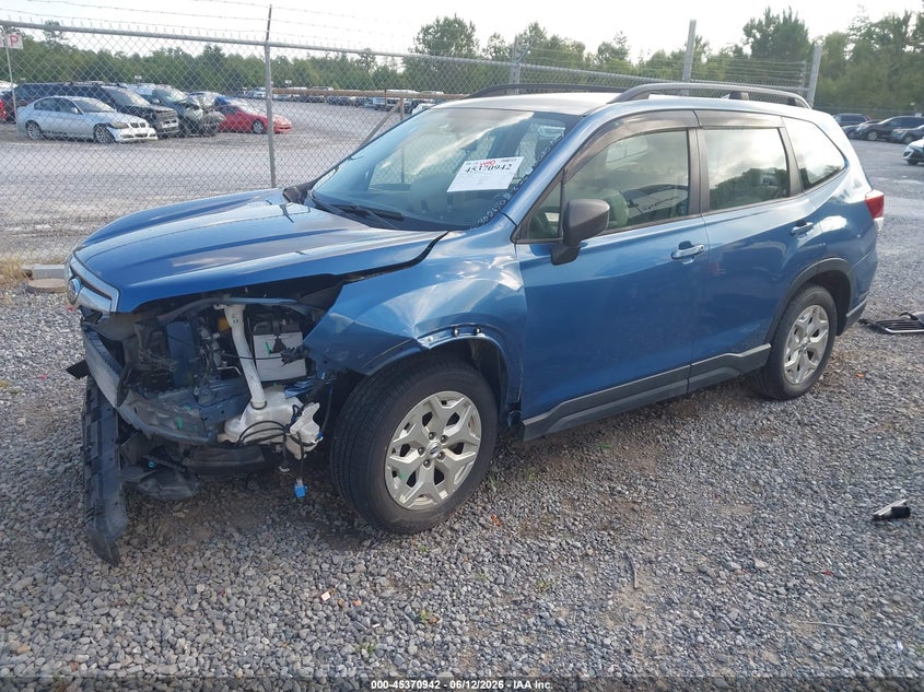 2020 Subaru Forester VIN JF2SKADC9LH476624 IAAI salvage auction — FRONT END, Salvage (Mississippi), sold $2,475 on 2026-07-10 (photo 2)