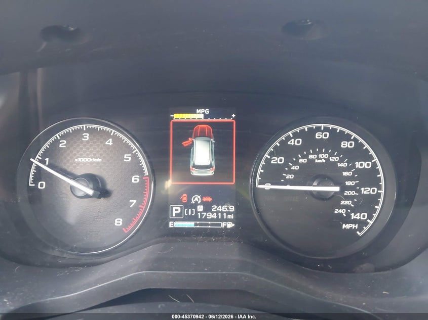 2020 Subaru Forester VIN JF2SKADC9LH476624 IAAI salvage auction — FRONT END, Salvage (Mississippi), sold $2,475 on 2026-07-10 (photo 7)