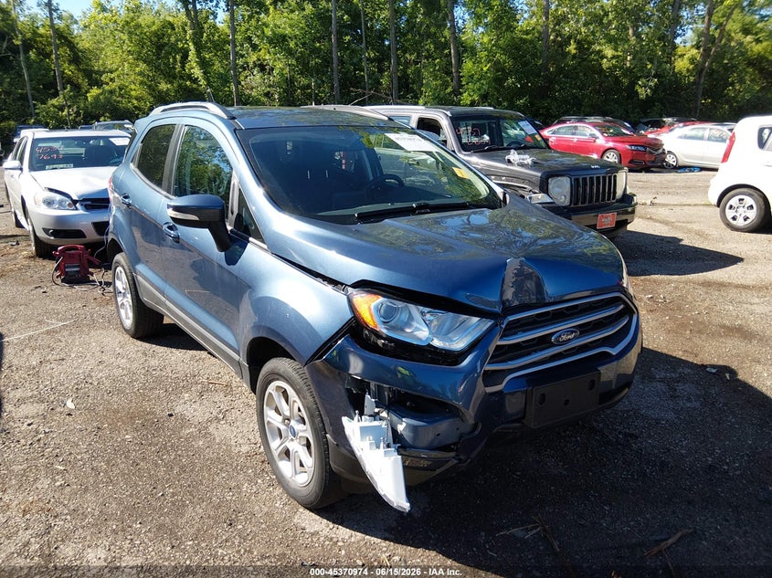 2022 Ford Ecosport VIN MAJ6S3GL7NC463853 IAAI salvage auction — FRONT END, Salvage (Ohio), sold $725 on 2026-07-28 (photo 1)