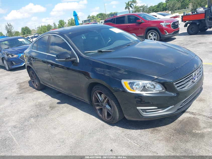 2015 Volvo S60 VIN YV140MFC4F1317884 IAAI salvage auction — NORMAL WEAR, Clear (Florida), sold $475 on 2026-07-09 (photo 1)