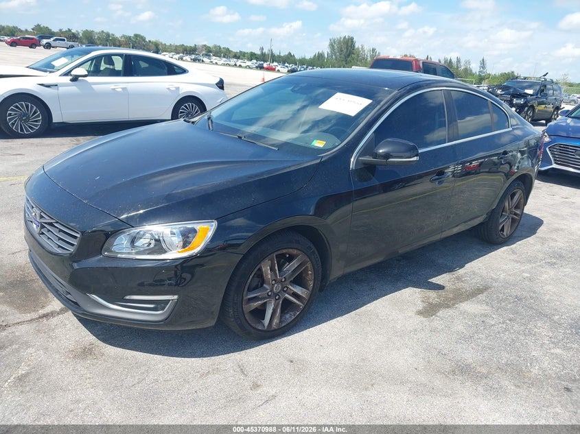 2015 Volvo S60 VIN YV140MFC4F1317884 IAAI salvage auction — NORMAL WEAR, Clear (Florida), sold $475 on 2026-07-09 (photo 2)