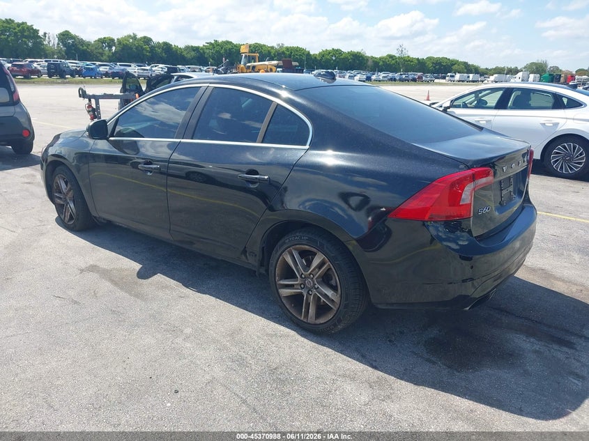 2015 Volvo S60 VIN YV140MFC4F1317884 IAAI salvage auction — NORMAL WEAR, Clear (Florida), sold $475 on 2026-07-09 (photo 3)