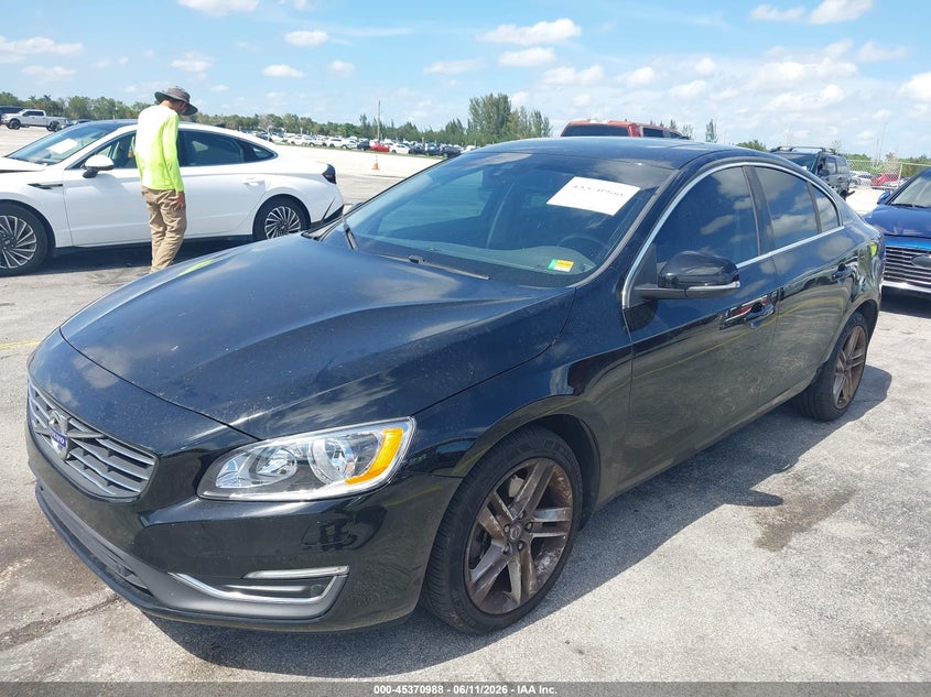 2015 Volvo S60 VIN YV140MFC4F1317884 IAAI salvage auction — NORMAL WEAR, Clear (Florida), sold $475 on 2026-07-09 (photo 6)
