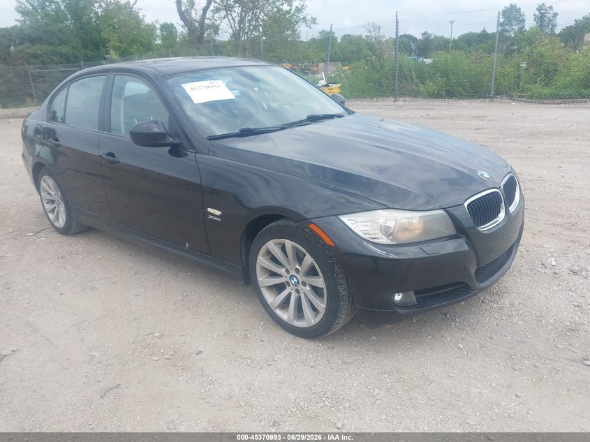 2011 BMW 3 series VIN WBAPK5C58BA994906 IAAI salvage auction — LEFT SIDE, Junk Bill Of Sale Mv2459 (Wisconsin), sold $1,050 on 2026-07-07 (photo 1)