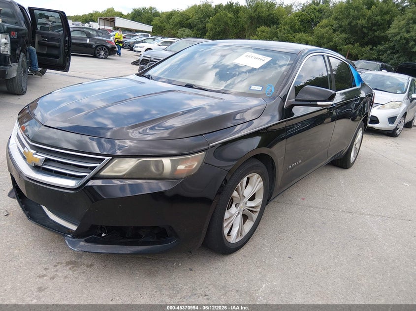 2014 Chevrolet Impala VIN 1G1125S35EU108884 IAAI salvage auction — NORMAL WEAR, Original (Texas), sold $900 on 2026-07-17 (photo 2)