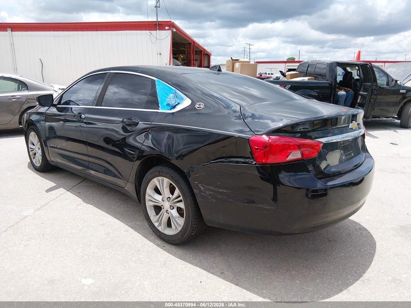 2014 Chevrolet Impala VIN 1G1125S35EU108884 IAAI salvage auction — NORMAL WEAR, Original (Texas), sold $900 on 2026-07-17 (photo 3)