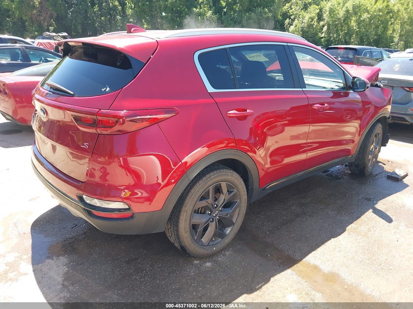 2020 Kia Sportage VIN KNDP6CACXL7679231 IAAI salvage auction — FRONT END, Salvage (Missouri), sold $2,150 on 2026-07-22 (photo 4)