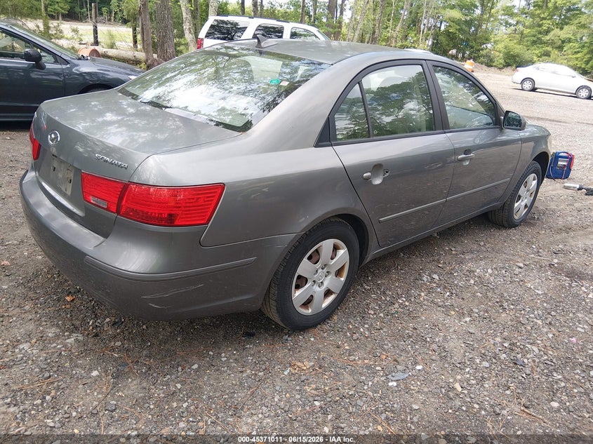 2010 Hyundai Sonata VIN 5NPET4AC9AH585422 IAAI salvage auction — NORMAL WEAR, Clear (Virginia), sold $525 on 2026-07-14 (photo 4)