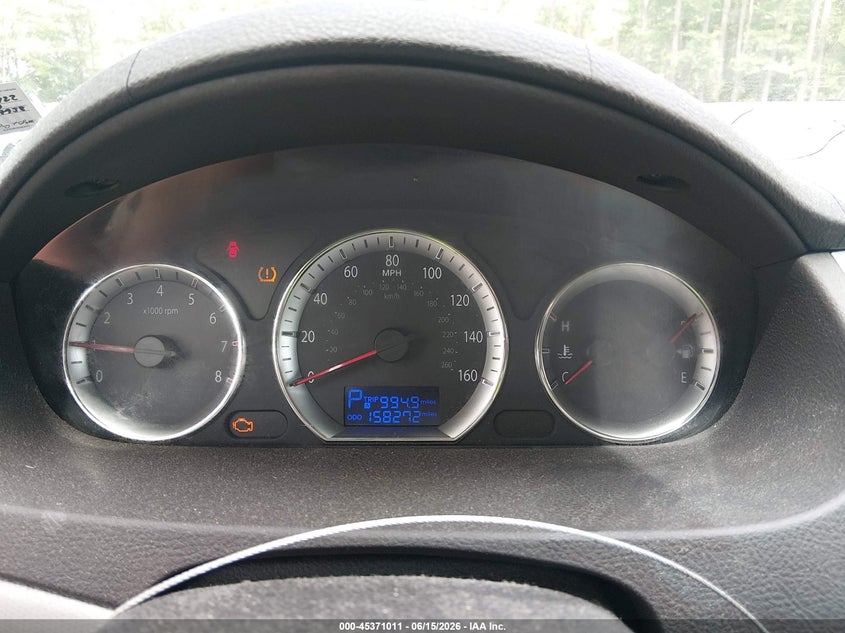2010 Hyundai Sonata VIN 5NPET4AC9AH585422 IAAI salvage auction — NORMAL WEAR, Clear (Virginia), sold $525 on 2026-07-14 (photo 7)