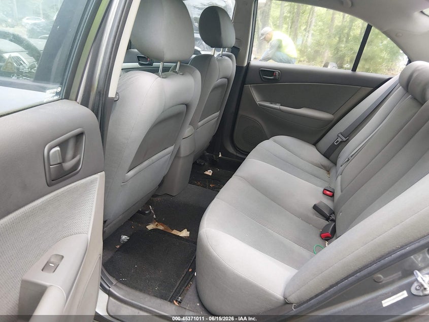 2010 Hyundai Sonata VIN 5NPET4AC9AH585422 IAAI salvage auction — NORMAL WEAR, Clear (Virginia), sold $525 on 2026-07-14 (photo 8)