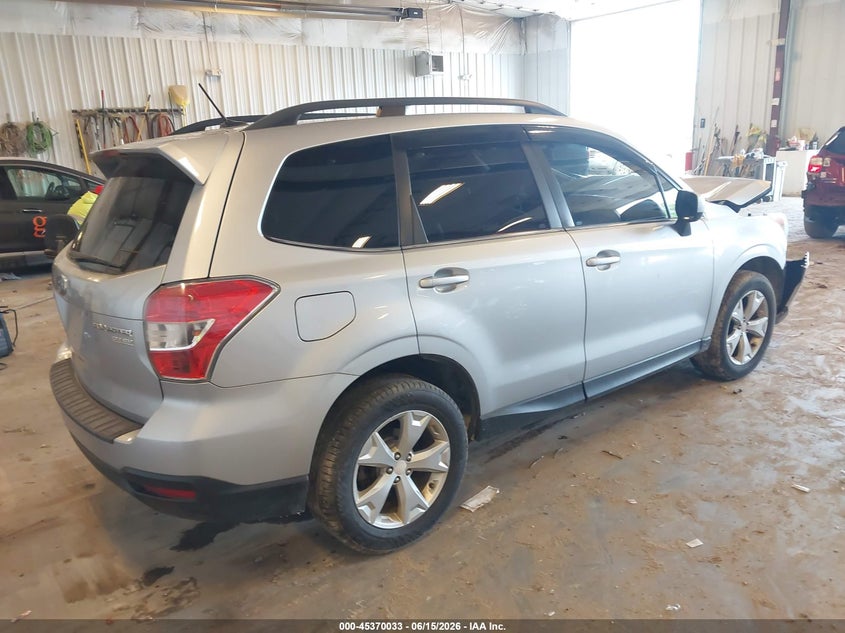 2014 Subaru Forester VIN JF2SJAJC9EH503024 IAAI salvage auction — FRONT END, Clear (Michigan), sold $225 on 2026-07-14 (photo 4)