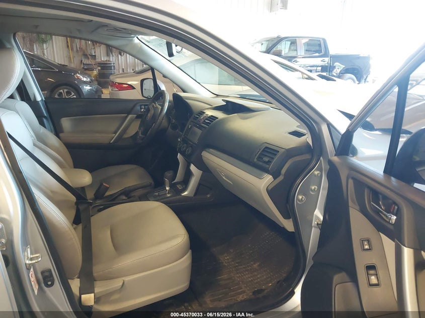 2014 Subaru Forester VIN JF2SJAJC9EH503024 IAAI salvage auction — FRONT END, Clear (Michigan), sold $225 on 2026-07-14 (photo 5)