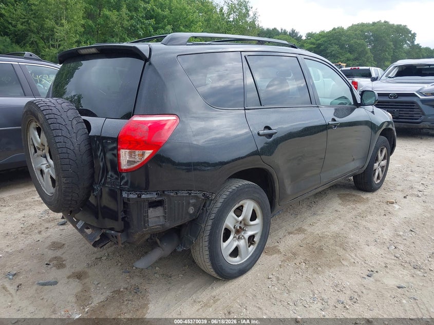 2006 Toyota Rav 4 VIN JTMBD31V766001760 IAAI salvage auction — REAR END, Salvage (Massachusetts), sold $975 on 2026-07-28 (photo 4)