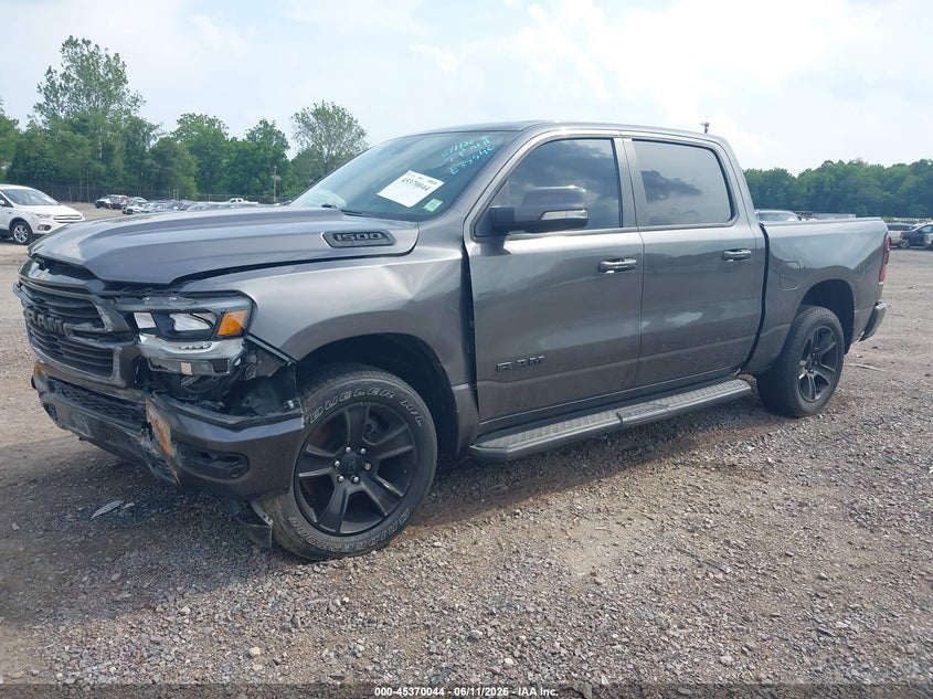 2022 Ram 1500 VIN 1C6SRFVTXNN359491 IAAI salvage auction — FRONT END, Salvage Title, sold $10,100 on 2026-07-30 (photo 2)