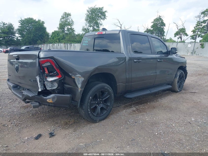 2022 Ram 1500 VIN 1C6SRFVTXNN359491 IAAI salvage auction — FRONT END, Salvage Title, sold $10,100 on 2026-07-30 (photo 4)