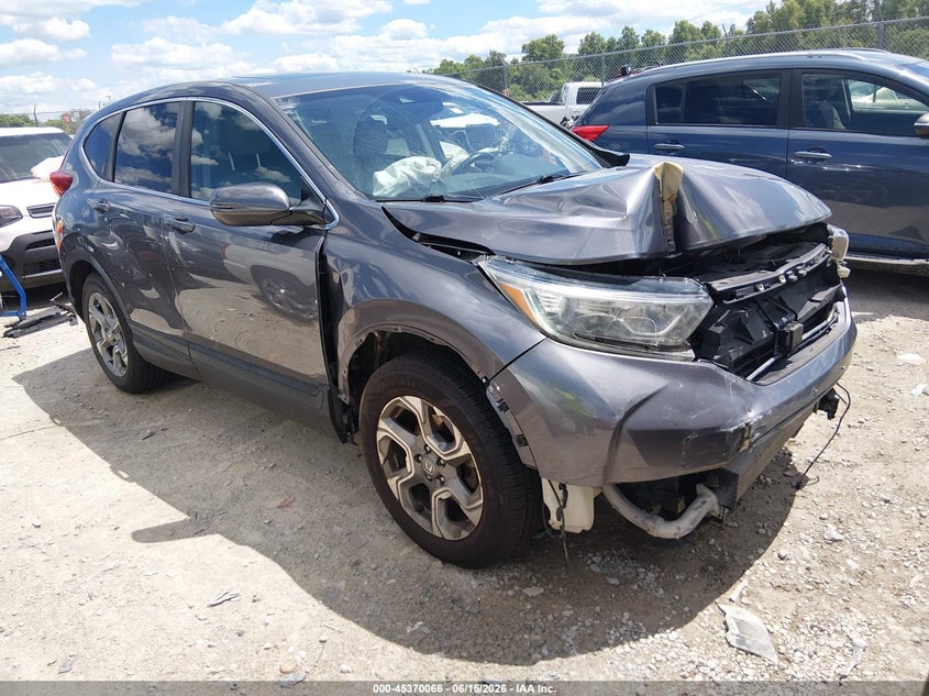 2018 Honda Cr-v VIN 7FARW1H81JE013613 IAAI salvage auction — FRONT END, Salvage Title, sold $3,650 on 2026-07-27 (photo 1)