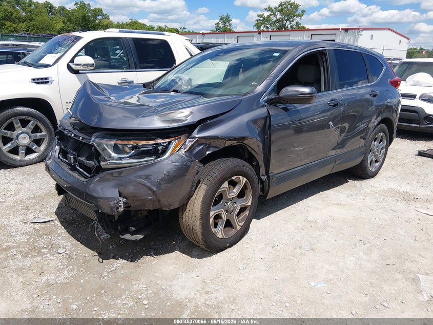 2018 Honda Cr-v VIN 7FARW1H81JE013613 IAAI salvage auction — FRONT END, Salvage Title, sold $3,650 on 2026-07-27 (photo 2)