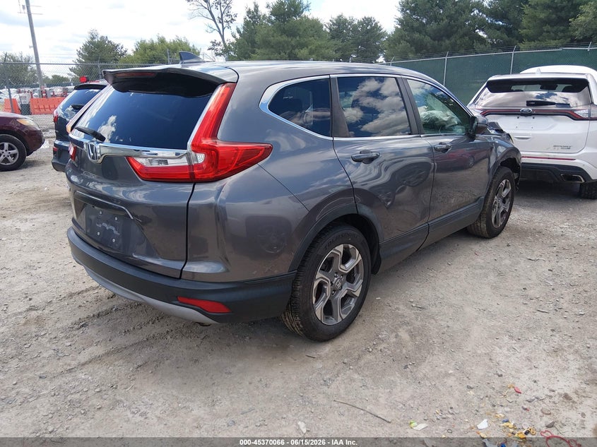 2018 Honda Cr-v VIN 7FARW1H81JE013613 IAAI salvage auction — FRONT END, Salvage Title, sold $3,650 on 2026-07-27 (photo 4)
