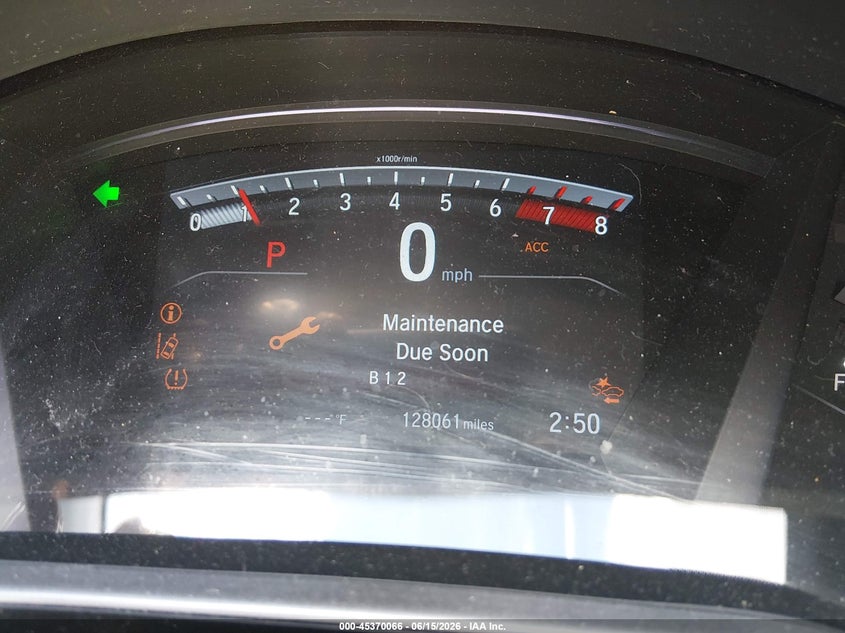 2018 Honda Cr-v VIN 7FARW1H81JE013613 IAAI salvage auction — FRONT END, Salvage Title, sold $3,650 on 2026-07-27 (photo 7)