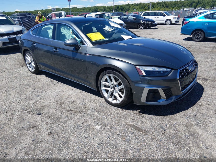 2023 Audi A5 VIN WAUFACF58PA022955 — IAAI salvage auction photo