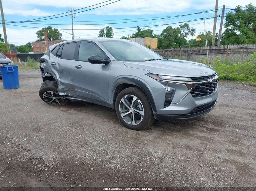 2026 Chevrolet Trax VIN KL77LGEP4TC113583 IAAI salvage auction — RIGHT REAR, Salvage (Michigan), sold $2,050 on 2026-07-30 (photo 1)