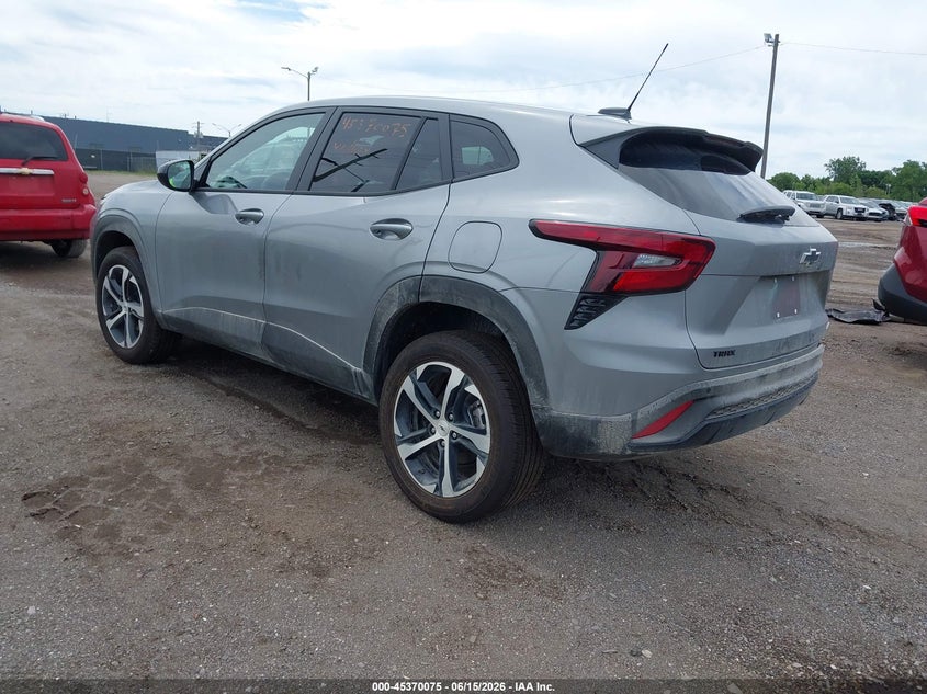 2026 Chevrolet Trax VIN KL77LGEP4TC113583 IAAI salvage auction — RIGHT REAR, Salvage (Michigan), sold $2,050 on 2026-07-30 (photo 3)