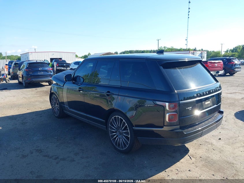2021 Land rover RANGE ROVER VIN SALGS2SE3MA438887 IAAI salvage auction — FRONT END, Salvage (Virginia), sold $18,250 on 2026-07-28 (photo 3)