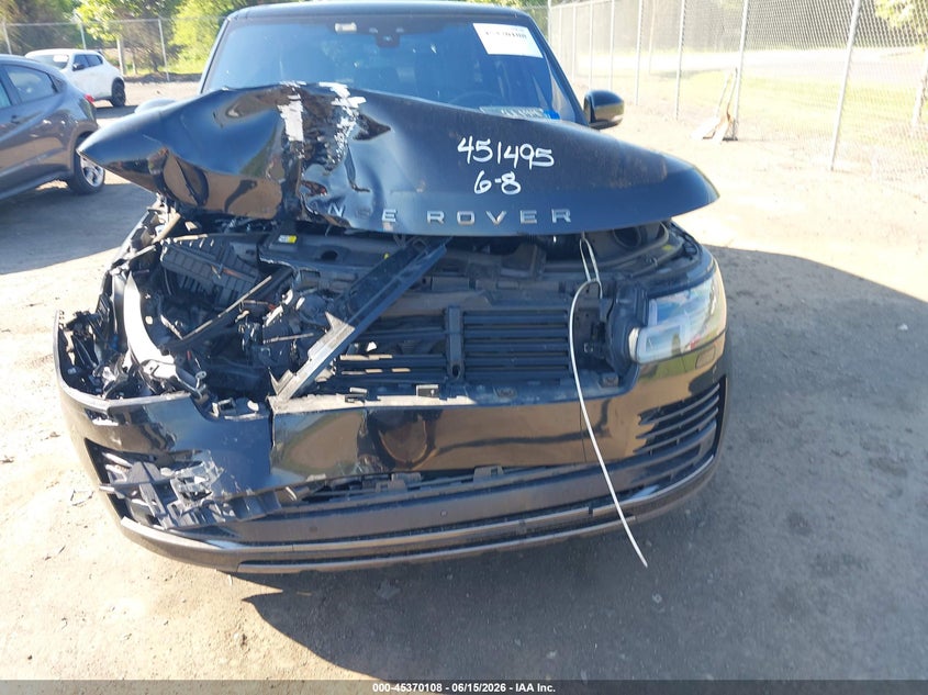 2021 Land rover RANGE ROVER VIN SALGS2SE3MA438887 IAAI salvage auction — FRONT END, Salvage (Virginia), sold $18,250 on 2026-07-28 (photo 6)