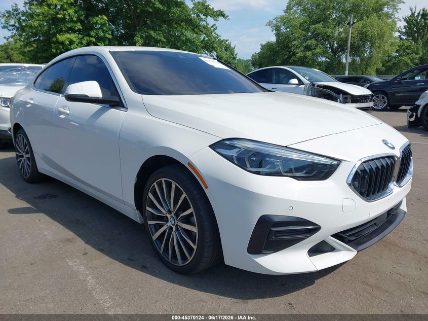 2022 BMW 2er VIN WBA73AK0XN7K04289 IAAI salvage auction — UNDERCARRIAGE, Salvage (New Jersey), sold $6,900 on 2026-08-24 (photo 1)