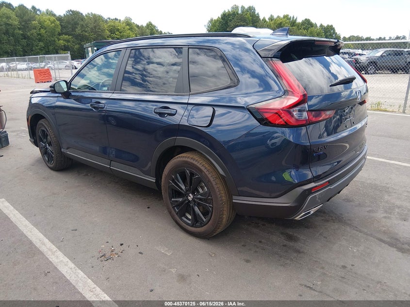 2026 Honda Cr-v VIN 7FARS6H90TE011730 IAAI salvage auction — RIGHT FRONT, Salvage (North Carolina), sold $25 on 2026-07-29 (photo 3)