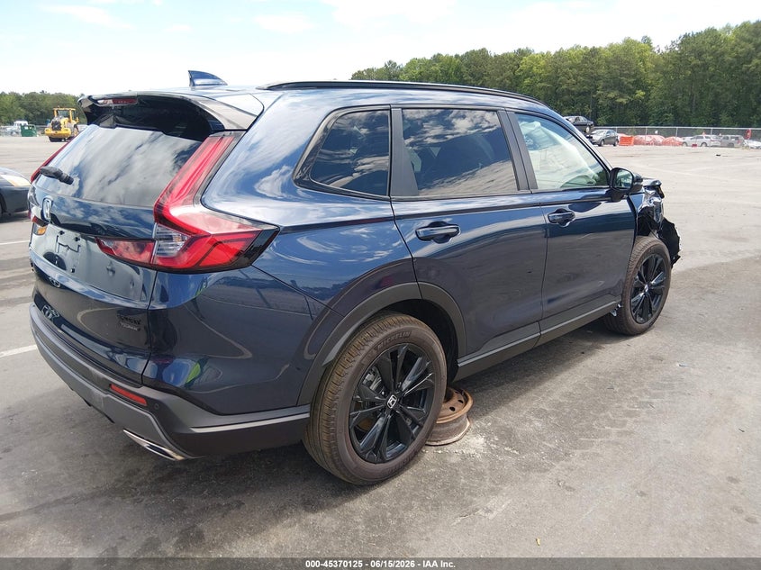 2026 Honda Cr-v VIN 7FARS6H90TE011730 IAAI salvage auction — RIGHT FRONT, Salvage (North Carolina), sold $25 on 2026-07-29 (photo 4)